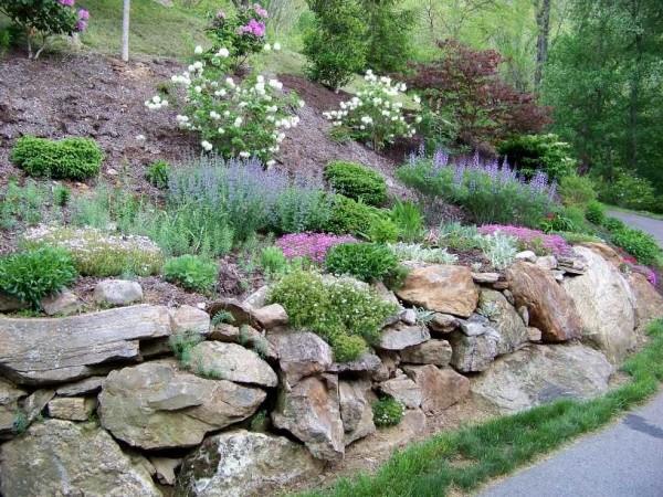 Terraces can also be designed as alpine slides