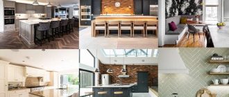 How to finish the walls in the kitchen: modern materials and options for their application