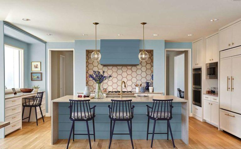 What is an inexpensive way to cover kitchen walls? Paint