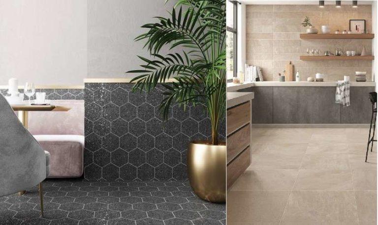 A variety of shapes, sizes and color solutions - that's what modern ceramic and porcelain tile for the walls