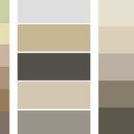 Characteristic colors for calm, neutral interiors