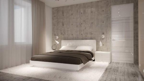 Minimalism in bedroom design