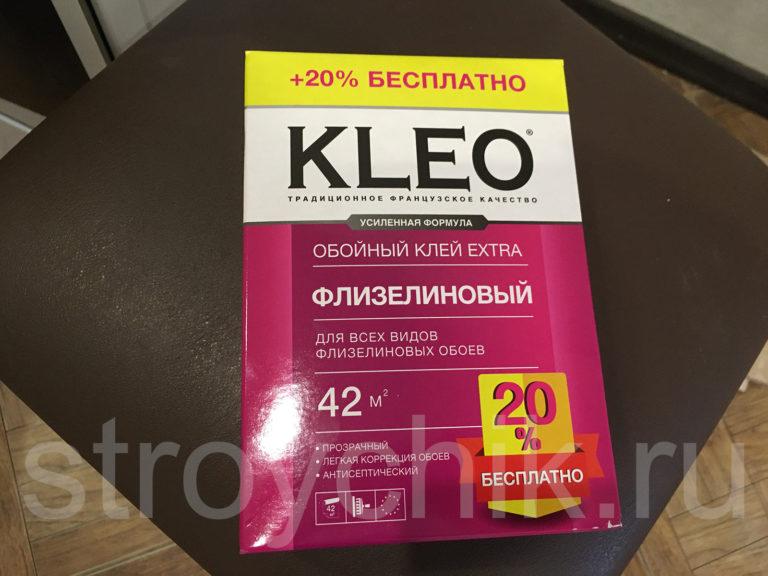 KLEO EXTRA French wallpaper adhesive for all types of fleece wallpapers