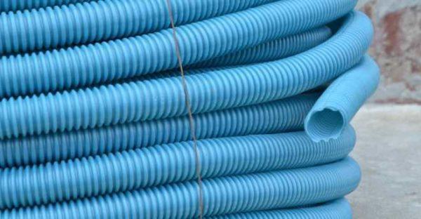 Corrugated tubing for electrical wiring comes in a variety of colors. It's not just that, the colors have a certain meaning