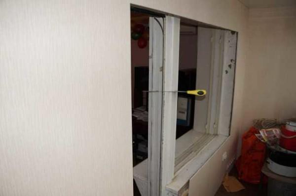 Removal of balcony door