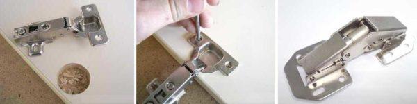 Types of hinges - mortise and tenon