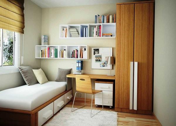 Optimal use of free space - the main motto of the design of small rooms