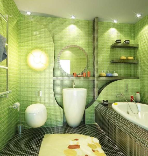 Mosaics on walls are one of the hottest trends right now