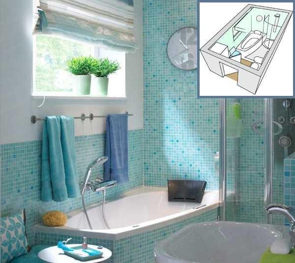 Designing a small bathroom is an art