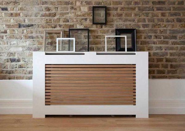 Grille design option for heating radiators in modern style