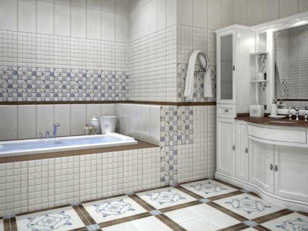 Mosaic tiles for small bathroom 