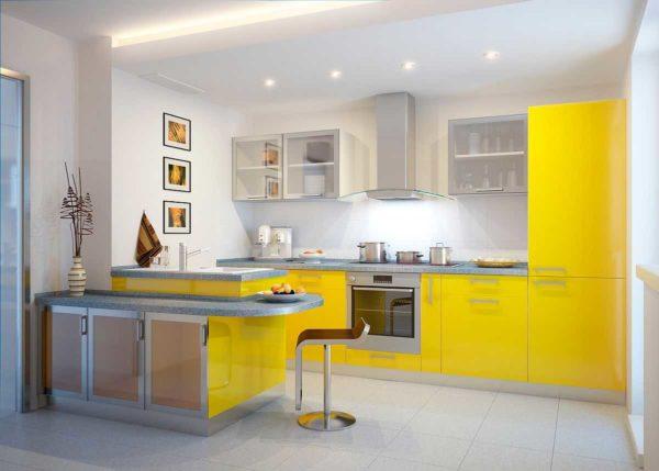 Can't decide what color to paint your kitchen walls? Choose gray, white, or beige - perfect for bright kitchen fronts