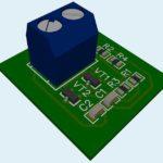 The multivibrator board itself