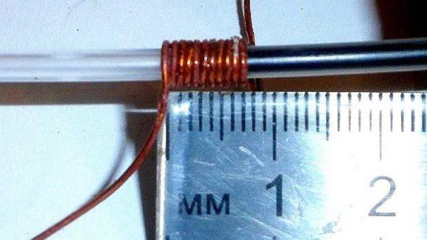 Determination of wire diameter using a ruler