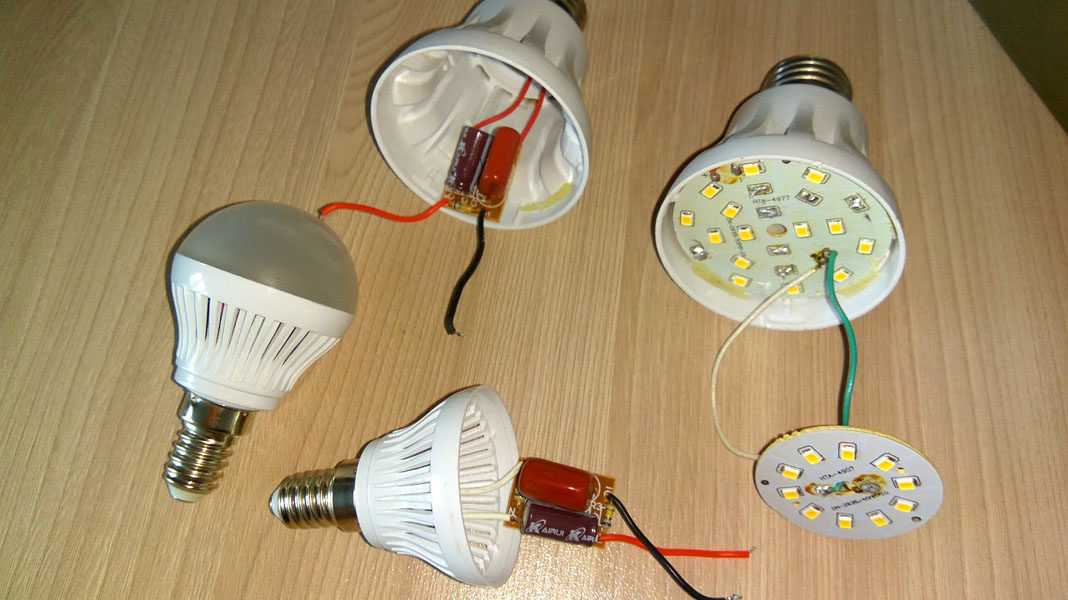 How to repair a 220V LED bulb