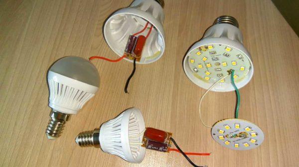 The stated service life of LED lamps - almost half a century. And after six months, several pieces of non-working ones accumulate 