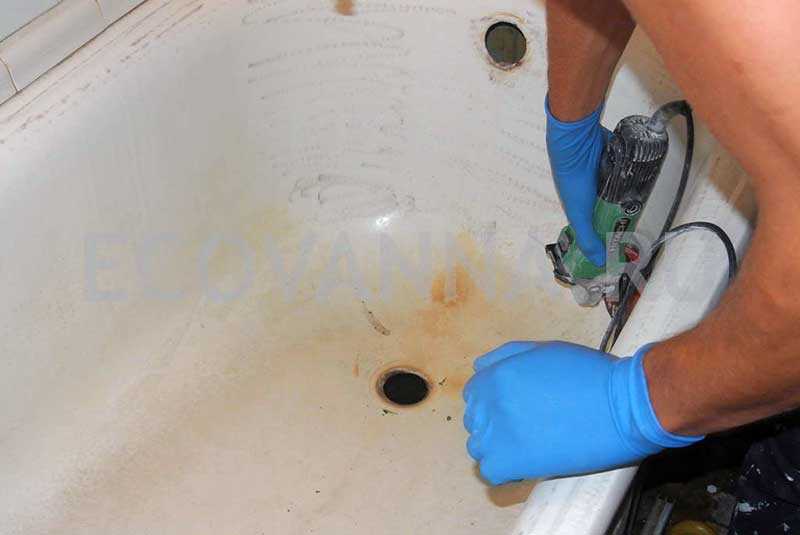 How to renovate a bathtub cover