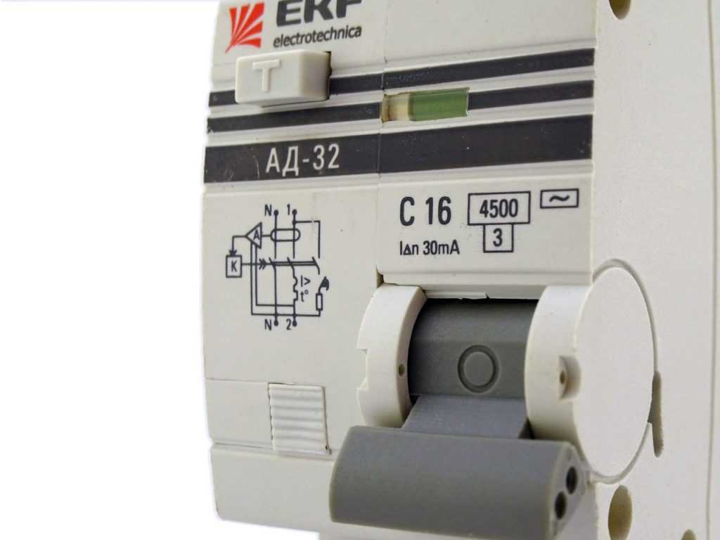 How to connect a differential circuit breaker