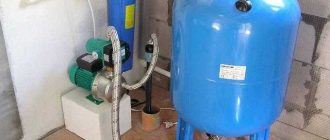 How to connect the accumulator to the water supply system