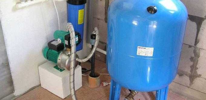 How to connect the accumulator to the water supply system