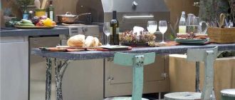 How to build a summer kitchen (40 photos)