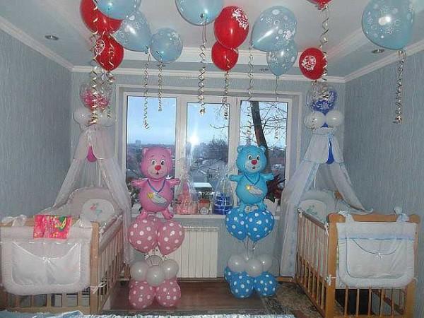 Decorate a children's room for a boy and a girl