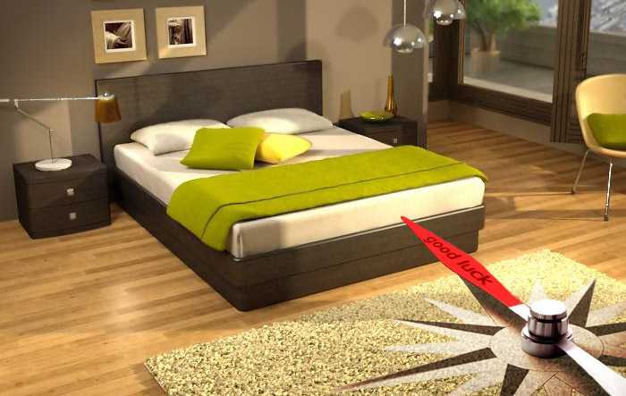 How to put the right bed in the bedroom: the rules of feng shui and ergonomics