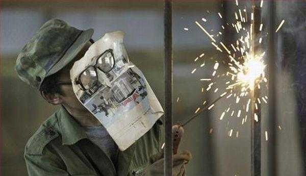 Wrong welding method