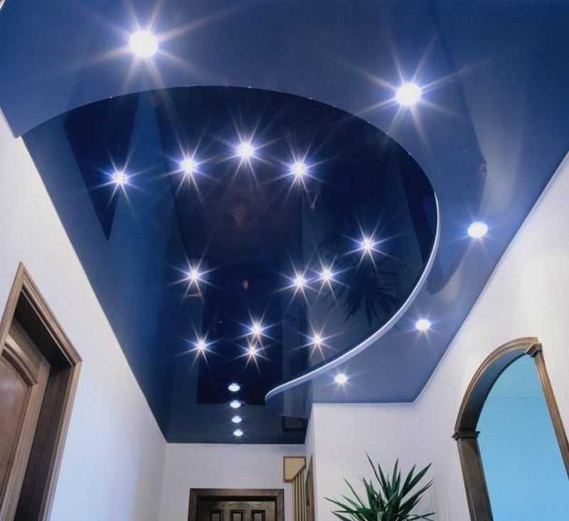 How to place lights on the ceiling