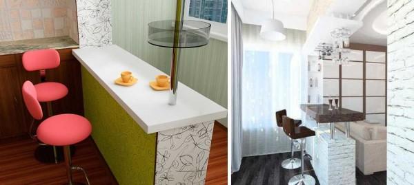 How you can design a counter on the rest of the wall