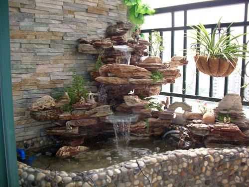 Another version of the wall fountain