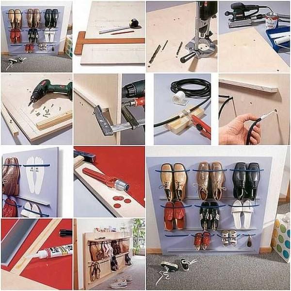 How to make shoe holders