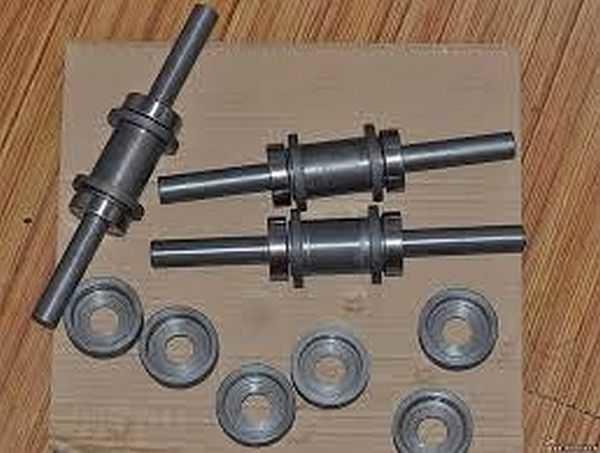 Example of machined rollers 