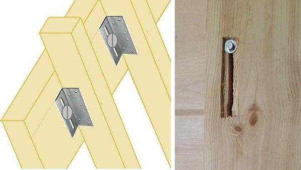 Bathroom in a wooden house: how to make floating battens 