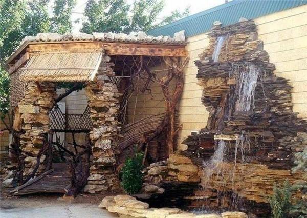 decorative waterfall