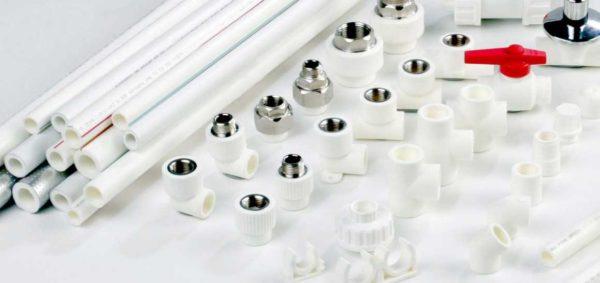 To install a water supply system made of polypropylene pipes you will also need fittings