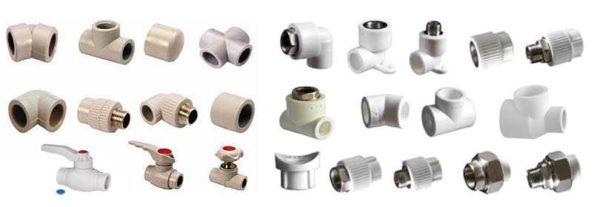 Polypropylene fittings 