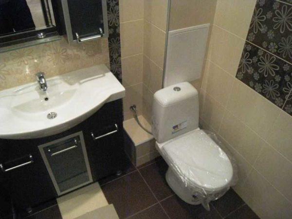 What to cover the pipes in the toilet with? For example, gypsum board or plywood