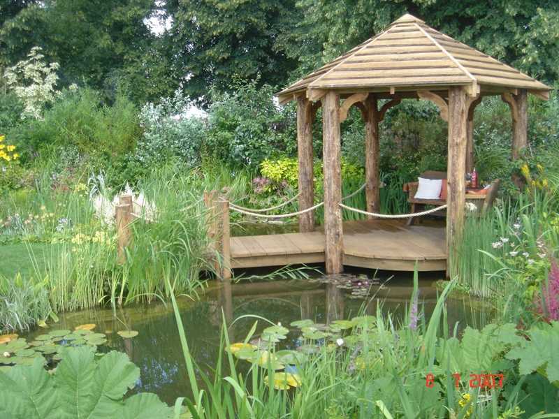 How to decorate a garden, homestead, dacha plot (50 photos)