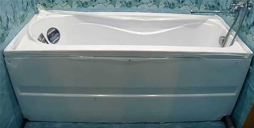 How to install an acrylic bathtub