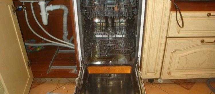 How to install the dishwasher yourself