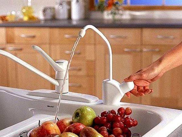 Separate tap for purified water