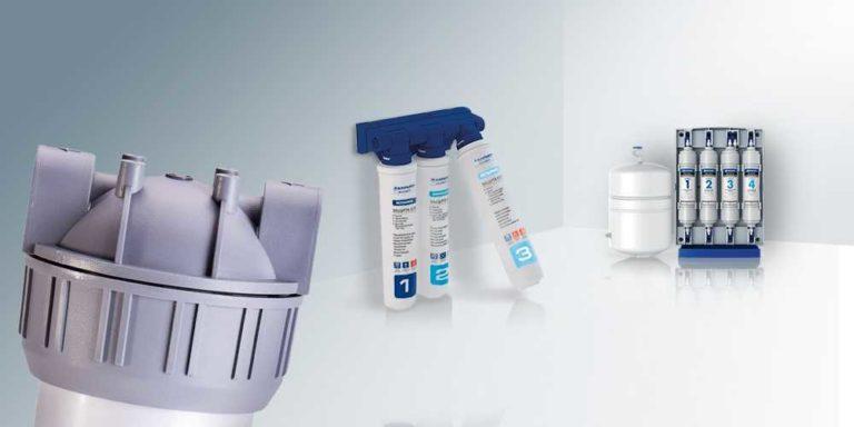 Some types of under sink water filters