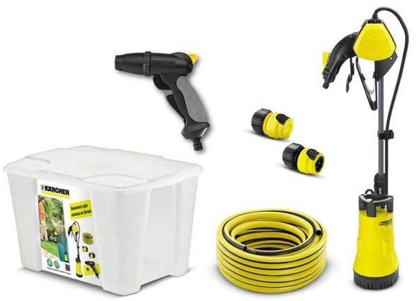 The Karcher SBP 3800 barrel irrigation pump for vegetable gardening pleases with everything except the price