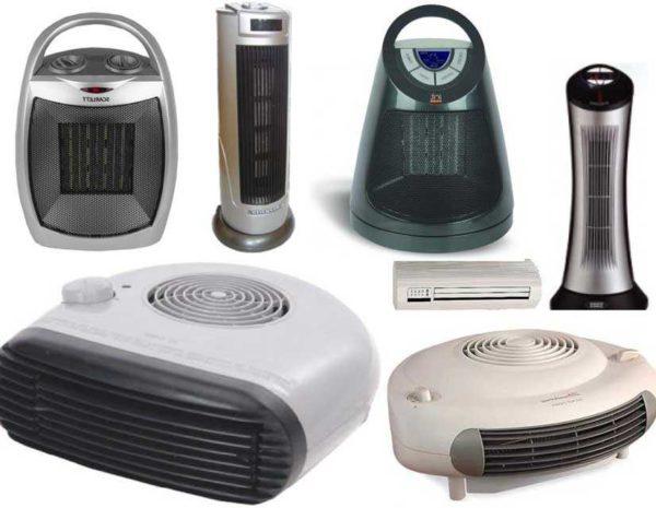 Heaters - different models, purposes, capacities