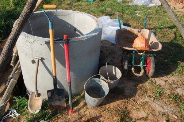 Tools required for digging a well