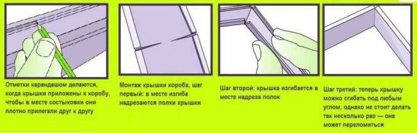 Installation rules for plastic cable trays 