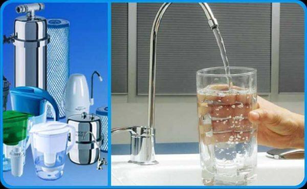 Types of water filters