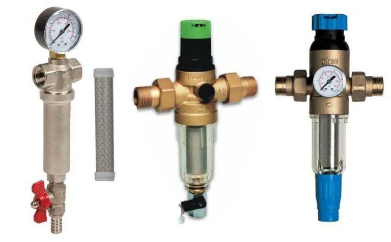 Types of mechanical filters with flushing