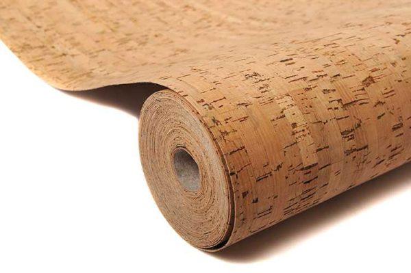 Fans of natural wallpaper should consider cork 